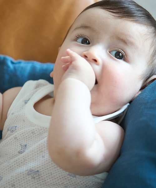 petit main(プティマイン)の「【弱酸性】メッシュタンクロンパース(肌着・キッズ・ライトブルー/ライトグリーン・70cm/80cm)」の12枚目の写真