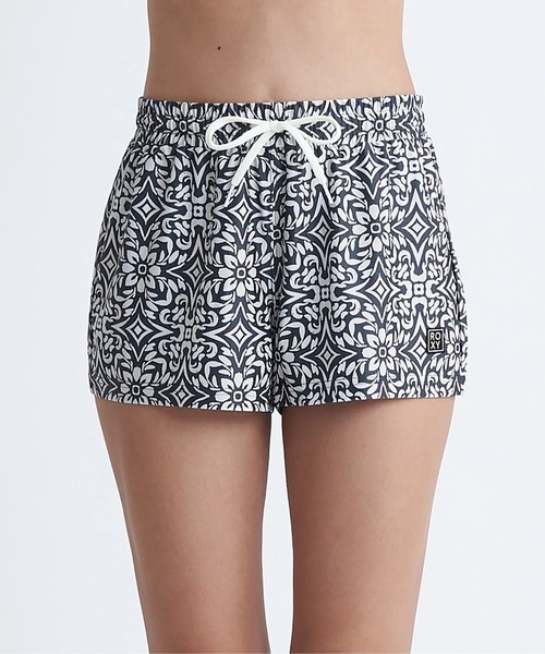 ROXY(ロキシー)の「【ROXY/ロキシー】24SS FRESCO TILE BS/水陸両用総柄ウエストゴムボードショーツ・サーフトランクス(水着)(水着・レディース・イエロー/レッド/ブラック・LARGE/MEDIUM/SMALL)」の4枚目の写真