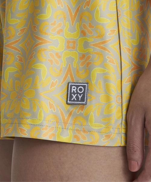 ROXY(ロキシー)の「【ROXY/ロキシー】24SS FRESCO TILE BS/水陸両用総柄ウエストゴムボードショーツ・サーフトランクス(水着)(水着・レディース・イエロー/レッド/ブラック・LARGE/MEDIUM/SMALL)」の9枚目の写真