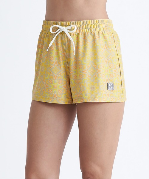 ROXY(ロキシー)の「【ROXY/ロキシー】24SS FRESCO TILE BS/水陸両用総柄ウエストゴムボードショーツ・サーフトランクス(水着)(水着・レディース・イエロー/レッド/ブラック・LARGE/MEDIUM/SMALL)」の12枚目の写真