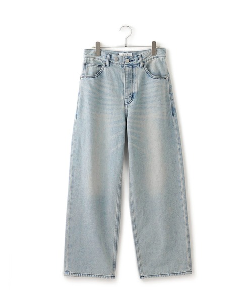 ADAM ET ROPE'(アダムエロペ)の「【WEB限定】ワイドストレートデニムパンツ(デニムパンツ・レディース・サックスブルー・34/36/38)」の12枚目の写真