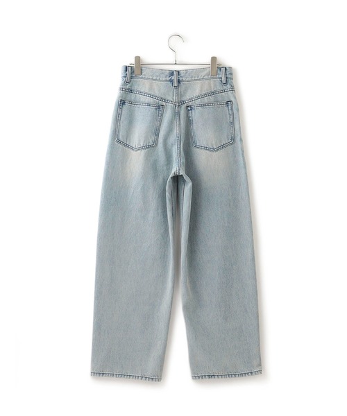 ADAM ET ROPE'(アダムエロペ)の「【WEB限定】ワイドストレートデニムパンツ(デニムパンツ・レディース・サックスブルー・34/36/38)」の11枚目の写真