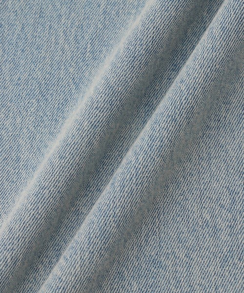 ADAM ET ROPE'(アダムエロペ)の「【WEB限定】ワイドストレートデニムパンツ(デニムパンツ・レディース・サックスブルー・34/36/38)」の2枚目の写真