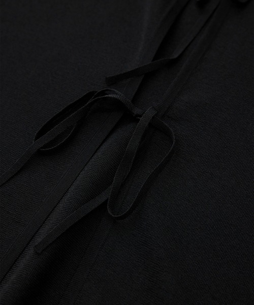 ROPE'(ロペ)の「シャイニー2WAYリボンブラウス/洗える(シャツ/ブラウス・レディース・シルバー/ブラック/ネイビー・FREE)」の15枚目の写真