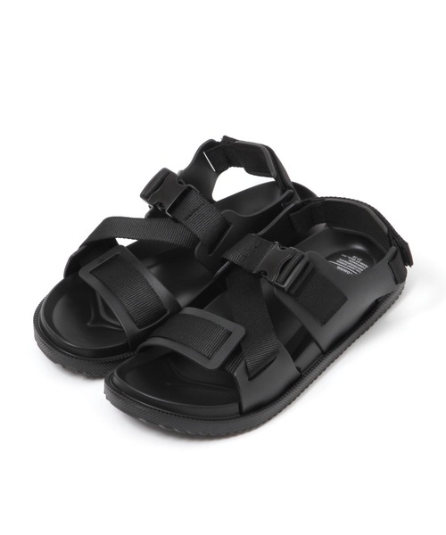 GEORGE'S(ジョージズ)の「EVAER SANDALS(サンダル・レディース・その他1/ブラック・23.5㎝)」の2枚目の写真