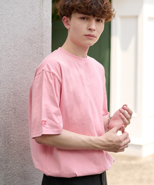 kutir（クティール）の「VINTAGELIKE DRAWCORD TEE／ヴィンテージライクドローコードTEE（Tシャツ/カットソー・メンズ・ブラック系/ネイビー系/ブラック/ネイビー/ブラウン/レッド/オフホワイト/グレー/ブルー/ピンク・MEDIUM/LARGE）」の9枚目の写真