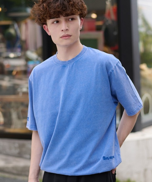 kutir（クティール）の「VINTAGELIKE DRAWCORD TEE／ヴィンテージライクドローコードTEE（Tシャツ/カットソー・メンズ・ブラック系/ネイビー系/ブラック/ネイビー/ブラウン/レッド/オフホワイト/グレー/ブルー/ピンク・MEDIUM/LARGE）」の7枚目の写真