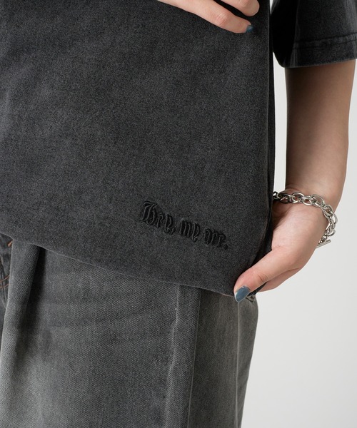 kutir（クティール）の「VINTAGELIKE DRAWCORD TEE／ヴィンテージライクドローコードTEE（Tシャツ/カットソー・メンズ・ブラック系/ネイビー系/ブラック/ネイビー/ブラウン/レッド/オフホワイト/グレー/ブルー/ピンク・MEDIUM/LARGE）」の17枚目の写真