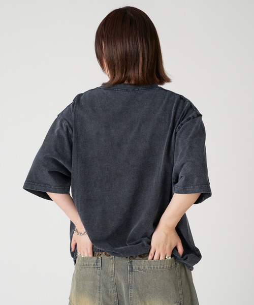 kutir（クティール）の「VINTAGELIKE DRAWCORD TEE／ヴィンテージライクドローコードTEE（Tシャツ/カットソー・メンズ・ブラック系/ネイビー系/ブラック/ネイビー/ブラウン/レッド/オフホワイト/グレー/ブルー/ピンク・MEDIUM/LARGE）」の13枚目の写真