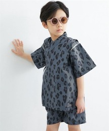 QUNTSTYLE（キュントスタイル）の「【男の子・女の子】綿タッチ甚平スーツ　(110～160cm)（浴衣）」
