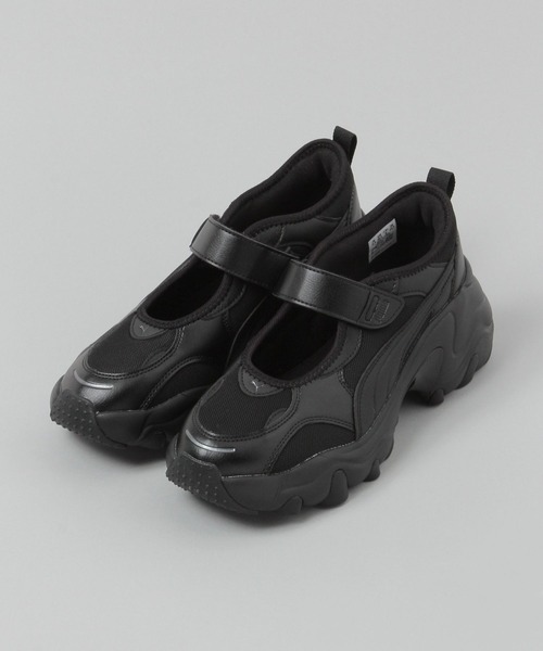 JEANASIS（ジーナシス）の「【PUMA】パルサーウェッジサンダル/575913（サンダル・レディース・ホワイト/ブラック・MEDIUM/LARGE）」の2枚目の写真