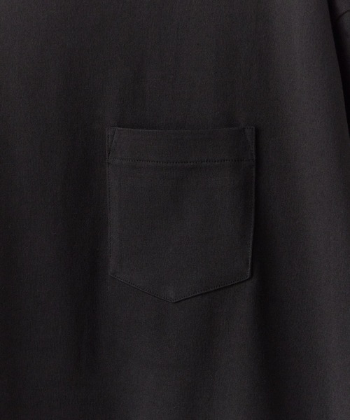 CALEE(キャリー)の「CALEE/キャリー S.V.D.S.H DROP S/S POCKET TEE Tシャツ メンズ 夏物 夏服(Tシャツ/カットソー・メンズ・ブラック/ホワイト・XL/L/M)」の9枚目の写真