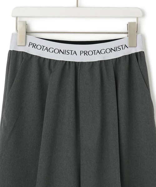 PROTAGONISTA（プロタゴニスタ）の「【PROTAGONISTA(プロタゴニスタ)】別注　吸水速乾PANTS（スラックス・レディース・チャコールグレー/ブラック系その他・1）」の18枚目の写真