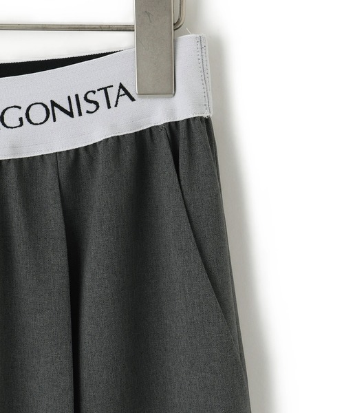 PROTAGONISTA（プロタゴニスタ）の「【PROTAGONISTA(プロタゴニスタ)】別注　吸水速乾PANTS（スラックス・レディース・チャコールグレー/ブラック系その他・1）」の19枚目の写真