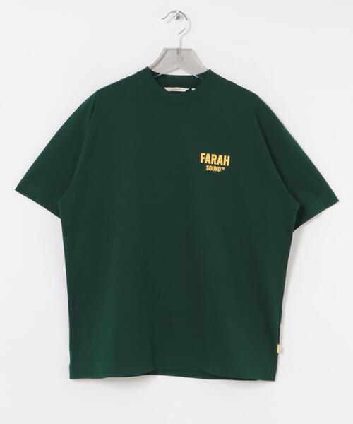 FARAH（ファーラー）の「FARAH　Short-Sleeve T-shirts “FARAH SOUND”（Tシャツ/カットソー・メンズ・ブラック/グリーン系その他/ネイビー/ホワイト・X-LARGE/MEDIUM/LARGE）」の4枚目の写真