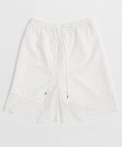 Lace Shorts/レースハーフパンツ【MAISON SPECIAL/メゾン
