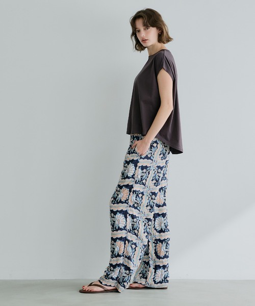 coca（coca）（コカ）の「レーヨンスクエアフラワー柄パンツ（その他パンツ・レディース・その他・LONG/SHORT/MEDIUM）」の8枚目の写真