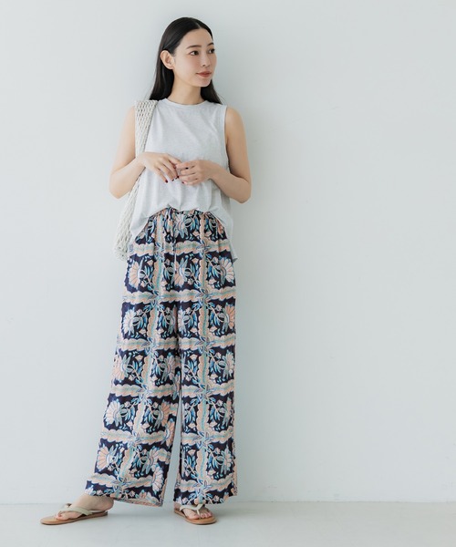 coca（coca）（コカ）の「レーヨンスクエアフラワー柄パンツ（その他パンツ・レディース・その他・LONG/SHORT/MEDIUM）」の14枚目の写真