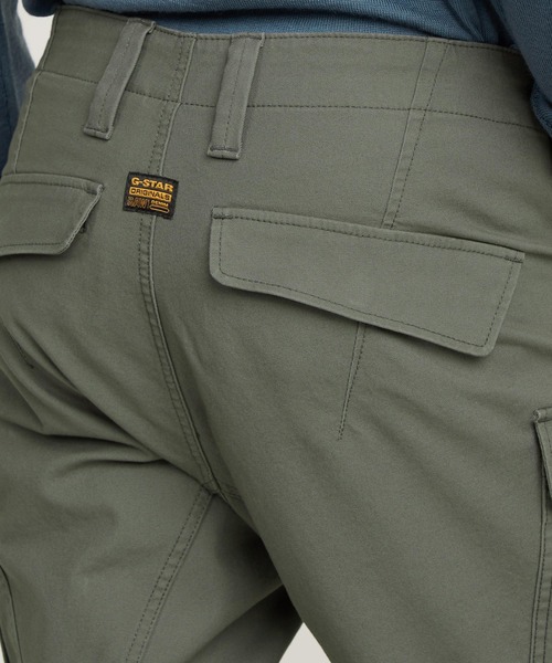 G-STAR(ジースター)の「ZIP POCKET 3D SKINNY CARGO PANTS 2.0/立体裁断スキニーカーゴパンツ(カーゴパンツ・メンズ・グレー・34/30/32/30/30/30/28/30)」の5枚目の写真