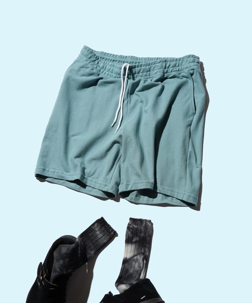 American Apparel(アメリカンアパレル)の「American Apparel / アメリカンアパレル COTTON PIQUE SHORT PANTS 鹿の子 コットン ショートパンツ(その他パンツ・メンズ・ブラック/グレー/ライトグリーン・MEDIUM/LARGE/SMALL)」の3枚目の写真