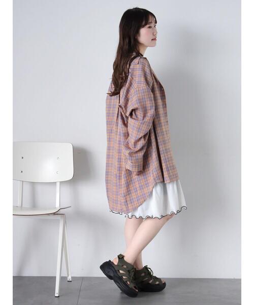 ehka sopo（エヘカソポ）の「レースアップスポーツサンダル（サンダル・レディース・ブラック/ベージュ/カーキ・M/L）」の5枚目の写真