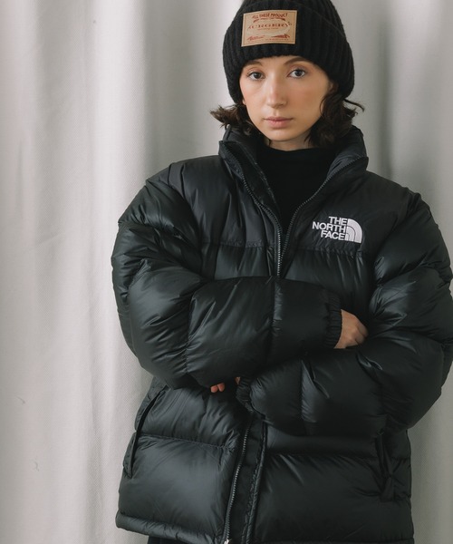THE NORTH FACE(ザノースフェイス)の「THE NORTH FACE/ザノースフェイス 1996 RETRO NUPTSE JACKET 1996 レトロ ヌプシ ダウンジャケット 冬服(ダウンジャケット/コート・レディース・ダークブルー/ブラック/バーガンディー/イエロー・S/M/L/XL)」の7枚目の写真