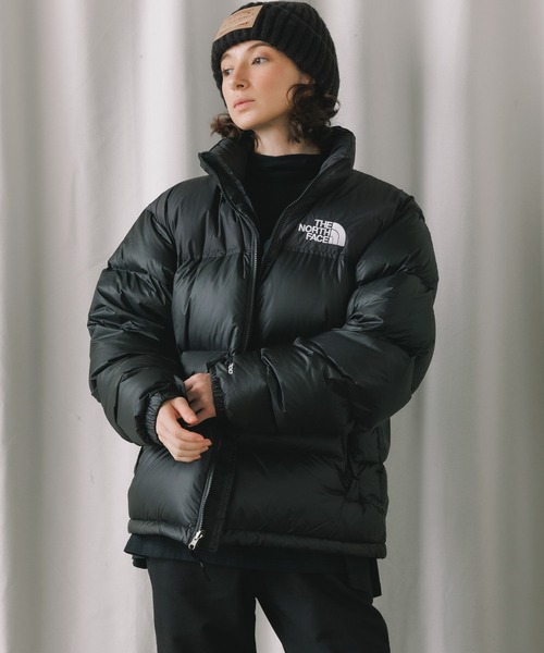 THE NORTH FACE(ザノースフェイス)の「THE NORTH FACE/ザノースフェイス 1996 RETRO NUPTSE JACKET 1996 レトロ ヌプシ ダウンジャケット 冬服(ダウンジャケット/コート・レディース・ダークブルー/ブラック/バーガンディー/イエロー・S/M/L/XL)」の9枚目の写真