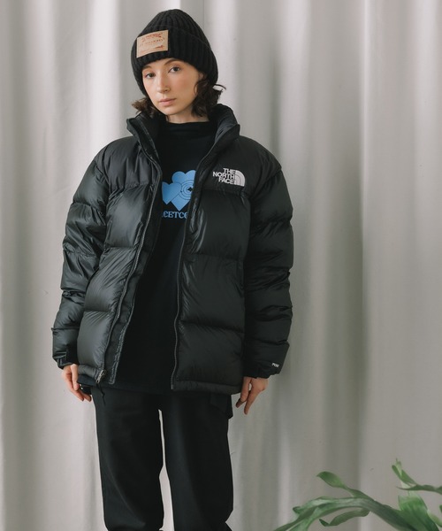 THE NORTH FACE(ザノースフェイス)の「THE NORTH FACE/ザノースフェイス 1996 RETRO NUPTSE JACKET 1996 レトロ ヌプシ ダウンジャケット 冬服(ダウンジャケット/コート・レディース・ダークブルー/ブラック/バーガンディー/イエロー・S/M/L/XL)」の10枚目の写真