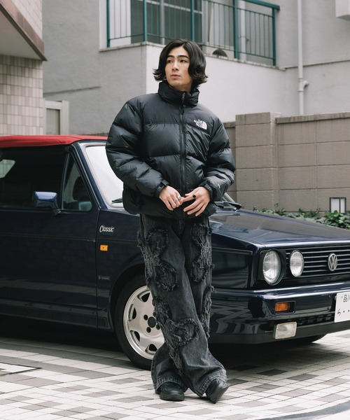 THE NORTH FACE(ザノースフェイス)の「THE NORTH FACE/ザノースフェイス 1996 RETRO NUPTSE JACKET 1996 レトロ ヌプシ ダウンジャケット 冬服(ダウンジャケット/コート・レディース・ダークブルー/ブラック/バーガンディー/イエロー・S/M/L/XL)」の18枚目の写真