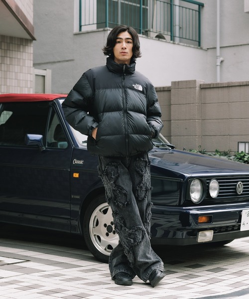 THE NORTH FACE(ザノースフェイス)の「THE NORTH FACE/ザノースフェイス 1996 RETRO NUPTSE JACKET 1996 レトロ ヌプシ ダウンジャケット 冬服(ダウンジャケット/コート・レディース・ダークブルー/ブラック/バーガンディー/イエロー・S/M/L/XL)」の19枚目の写真