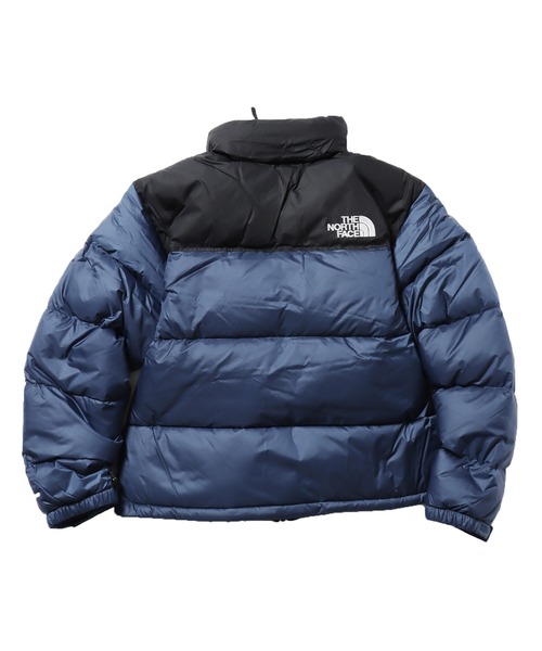 希少 90s ヌプシ　THE NORTH FACE ダウンジャケット 青・黒 90's～ THE NORTH FACE ヌプシJKT 700フィル 青×黒 表記(L