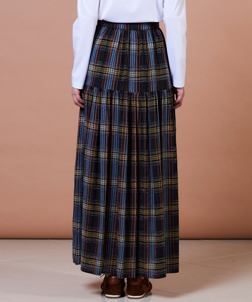 セール】チェックティアードスカート（スカート）｜DOUBLE STANDARD
