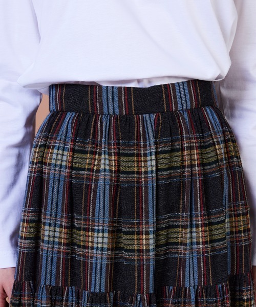 チェックティアードスカート（スカート）｜DOUBLE STANDARD CLOTHING