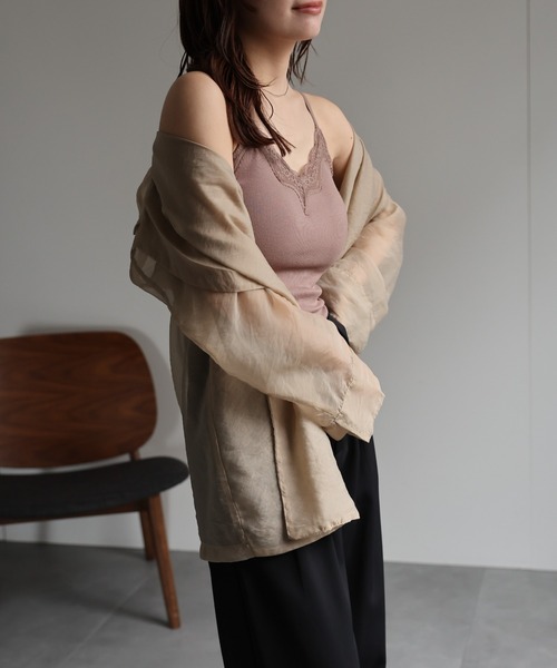 model：156cm　着用サイズ：M