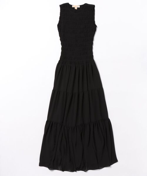 セール】スモック ジョーゼット タンク ドレス(ワンピース セール】スモック ジョーゼット タンク ドレス(ワンピース