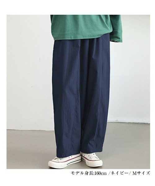 ONEP STAR(ワンピスター)の「ルーズシルエットポケット付きチノパンツ(チノパンツ・レディース・ベージュ/ネイビー/モカ/キャメル/グレー/ブラック・MEDIUM/LARGE)」の5枚目の写真