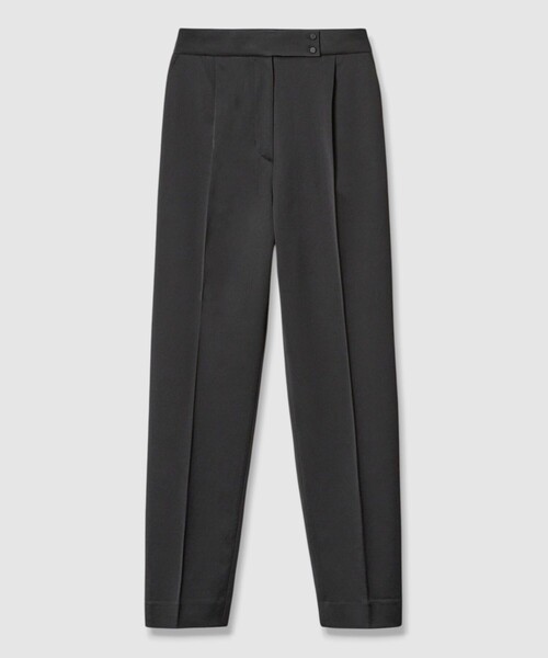allureville(アルアバイル)の「クロップドテーパードパンツ(その他パンツ・レディース・ブラック/ブラウン・1/2)」の14枚目の写真