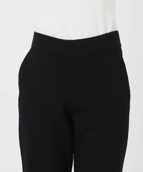 JOURNAL STANDARD relume（ジャーナルスタンダード　レリューム）の「フレアニットパンツ（その他パンツ・レディース・ブラック/チャコールグレー・FREE）」の14枚目の写真