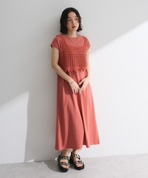 ワンピース（オレンジ/橙色系・半袖）ファッション通販 - ZOZOTOWN