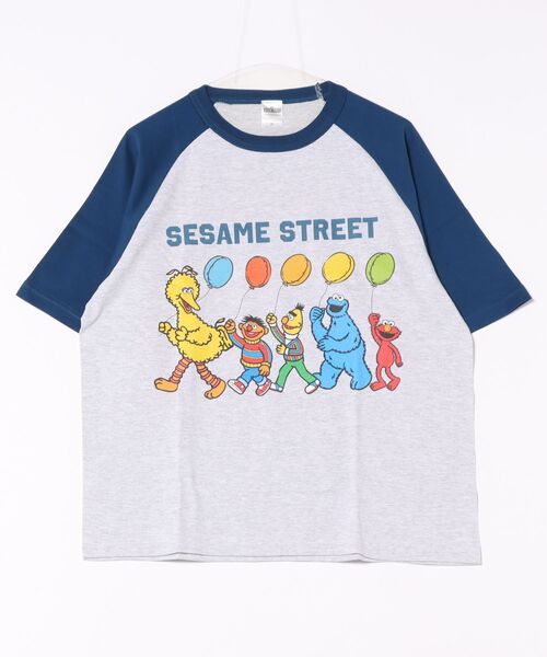 Rendez-Vous(ランデヴー)の「【 SESAME STREET 】 セサミストリート アメリカンレトロTシャツ 25S6(Tシャツ/カットソー・レディース・グレー系その他・LARGE/MEDIUM)」の1枚目の写真