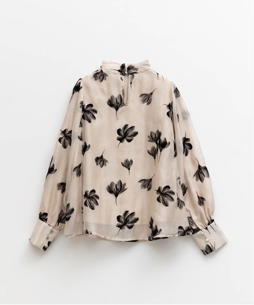 RANDA（ランダ）の「バリエオーガンジーリボンブラウス（シャツ/ブラウス・レディース・ホワイト/ピンク/ブラック・FREE）」の18枚目の写真