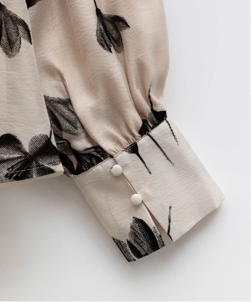 RANDA（ランダ）の「バリエオーガンジーリボンブラウス（シャツ/ブラウス・レディース・ホワイト/ピンク/ブラック・FREE）」の21枚目の写真