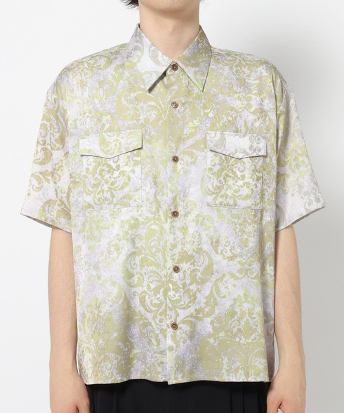 HARE(ハレ)の「カスレダマスクポケットシャツ(HARE)(シャツ/ブラウス・メンズ・ブラック/グリーン/グレー・FREE)」の17枚目の写真