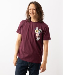 merc london（メルクロンドン）の「Merc London メルクロンドン バッジプリントTシャツ（Tシャツ/カットソー）」
