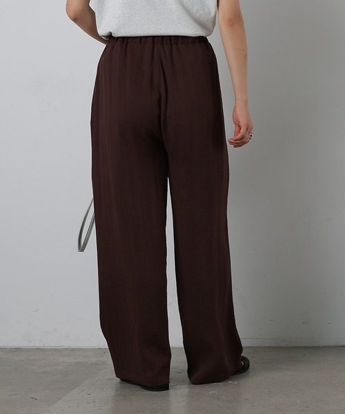 COLONY 2139(コロニートゥーワンスリーナイン)の「リネンライクイージーパンツ(その他パンツ・レディース・ベージュ/ブラウン/ブラック・FREE)」の14枚目の写真