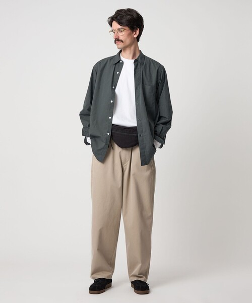 Steven Alan＞ 60 コンパクトヤーン ストライプ レギュラー