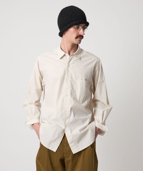 Steven Alan＞ 60 コンパクトヤーン ストライプ レギュラー