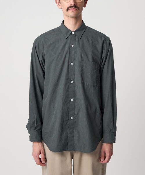 Steven Alan＞ 60 コンパクトヤーン ストライプ レギュラー