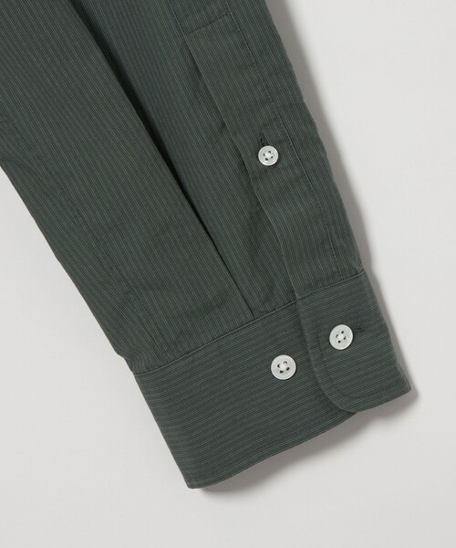 超高級★美品◎スティーブンアラン　コンパクトヤーン　レギュラーカラーシャツ　緑 STEVEN ALAN（スティーブンアラン） シャツ 60 コンパクトヤーン