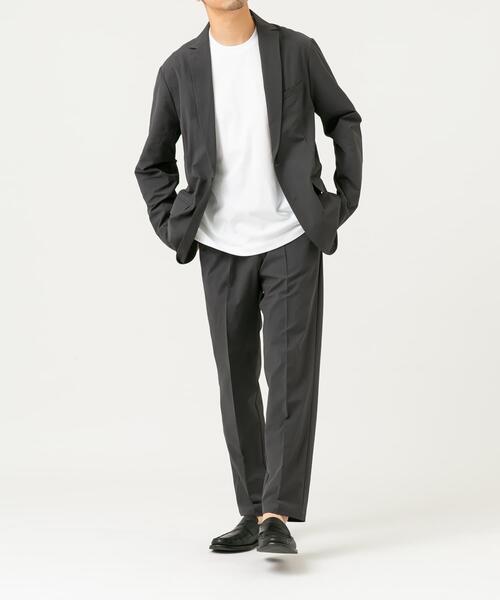 URBAN RESEARCH ROSSO MEN（アーバンリサーチロッソメン）の「『XLサイズあり』マイクロサッカーイージーセットアップ（セットアップ・メンズ・ブラック/ダークブラウン/チャコールグレー/ネイビー・SMALL/MEDIUM/LARGE/X-LARGE）」の19枚目の写真